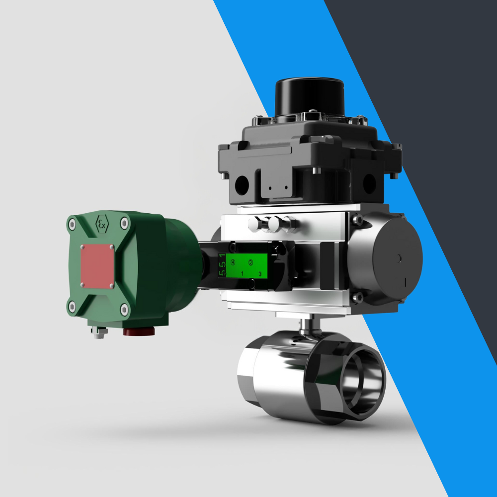 V-Tork Actuated WRAS Approved Ball Valves (ATEX Area Accessories)