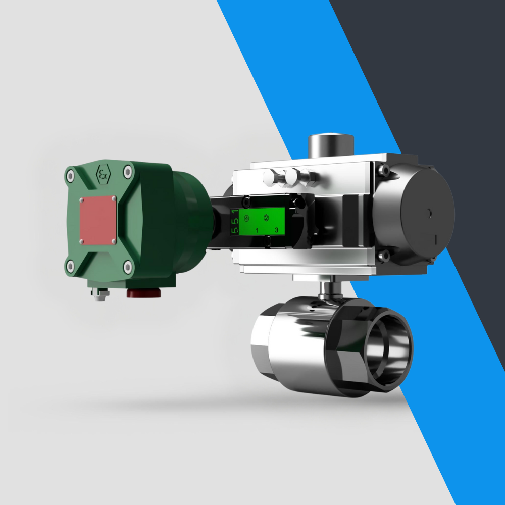 V-Tork Actuated WRAS Approved Ball Valves (ATEX Area Solenoid)