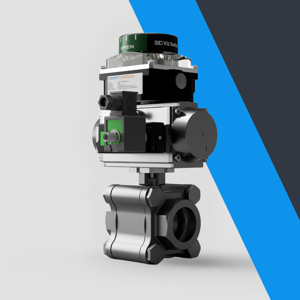 V-Tork Actuated Heavy Duty Carbon Steel Ball Valves (Safe Area Accessories)