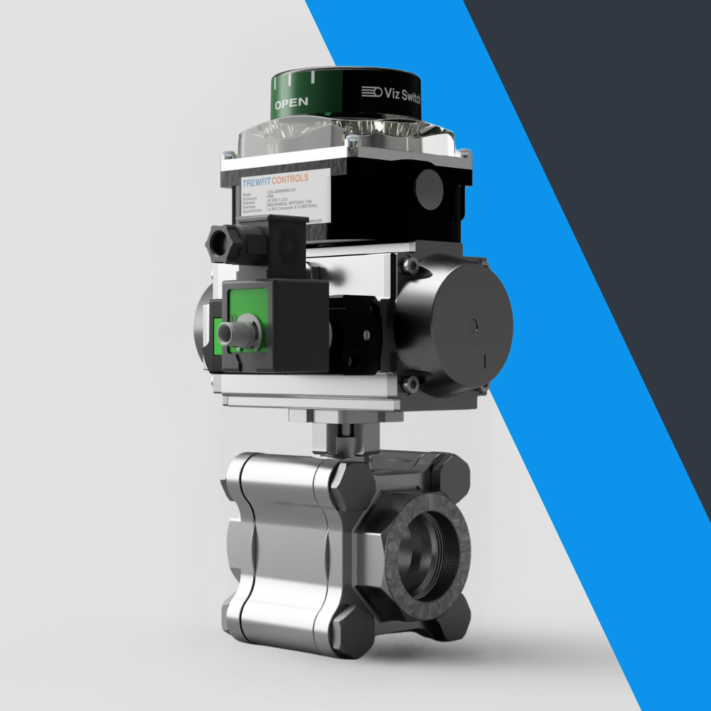 V-Tork Actuated Heavy Duty Stainless Steel Ball Valves (Safe Area Accessories)