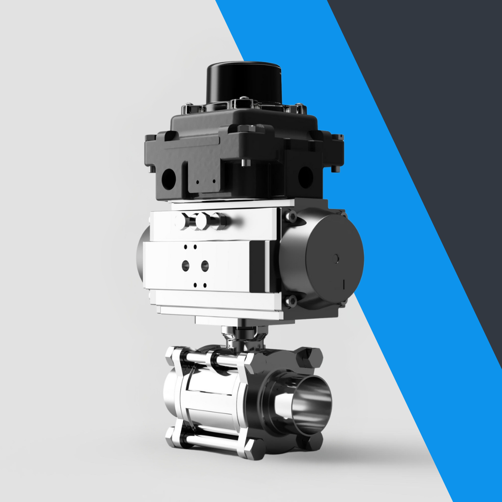 V-Tork Actuated Hygienic Ball Valves (ATEX Area Switchbox)