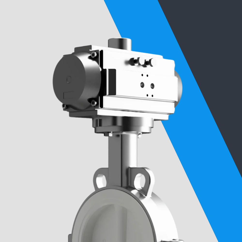 PTFE Lined Wafer Stainless Steel