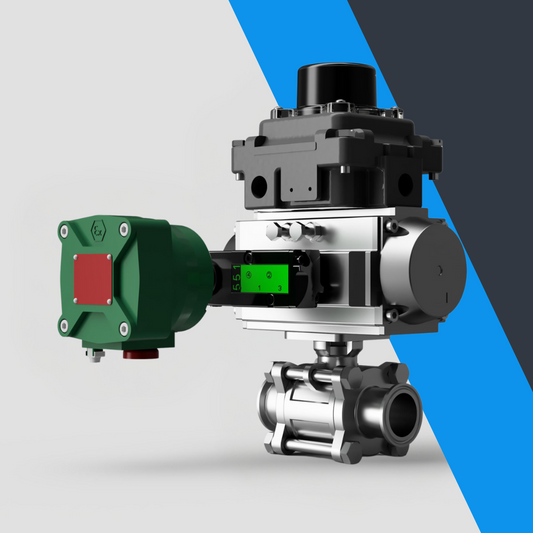 V-Tork Actuated Hygienic Ball Valves (ATEX Area Accessories)