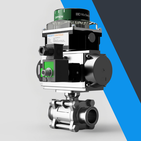 V-Tork Actuated Hygienic Ball Valves (Safe Area Accessories)