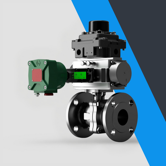 V-Tork Actuated Flanged ANSI 150 Ball Valves (ATEX Area Accessories)