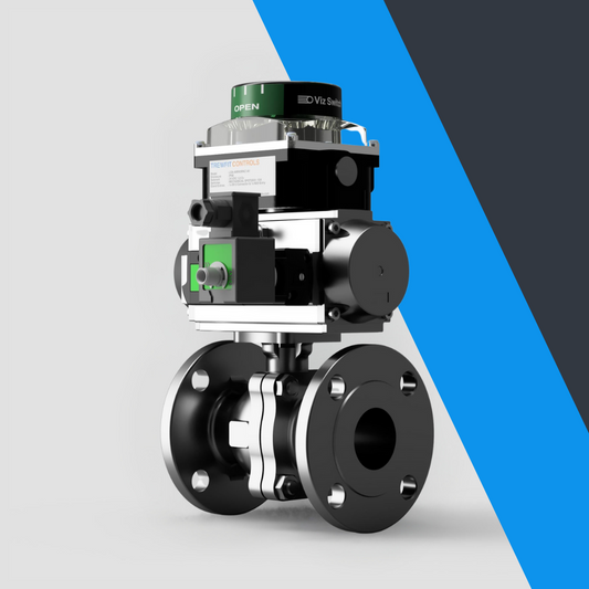 V-Tork Actuated Flanged ANSI 150 Ball Valves (Safe Area Accessories)