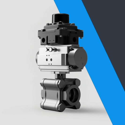 V-Tork Actuated Heavy Duty Carbon Steel Ball Valves (ATEX Area Switchbox)