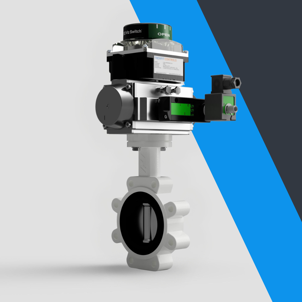 V-Tork Actuated TTV Lugged Carbon Steel Butterfly Valves (Safe Area Accessories)